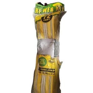 WELLINGTON Polypropylene Webbing 72 Feet Re-Web‎ Kit Lawn Chair